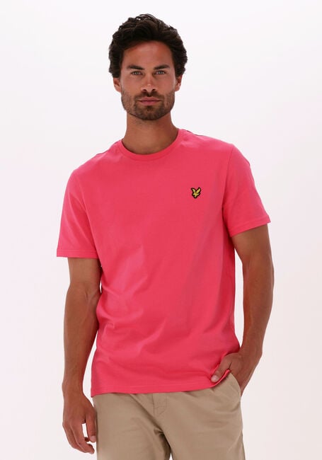 Roze LYLE & SCOTT T-shirt PLAIN T-SHIRT - large