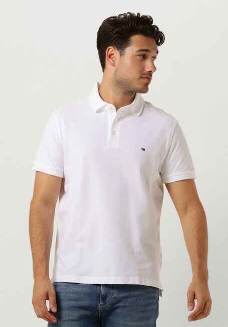 Witte TOMMY HILFIGER Polo CORE 1985 SLIM POLO - large