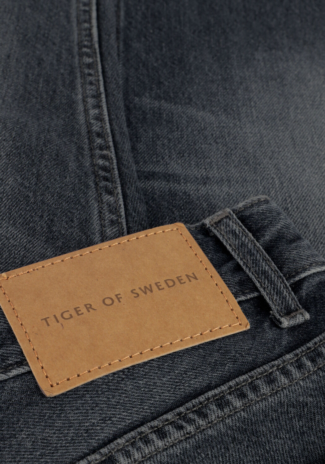 Donkergrijze TIGER OF SWEDEN Straight leg jeans MARTY - large