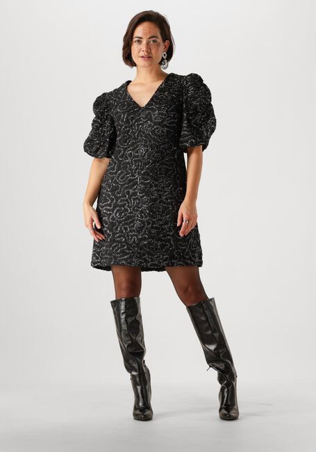 Zwarte Y.A.S. Mini jurk YASVIMALA SS DRESS - large