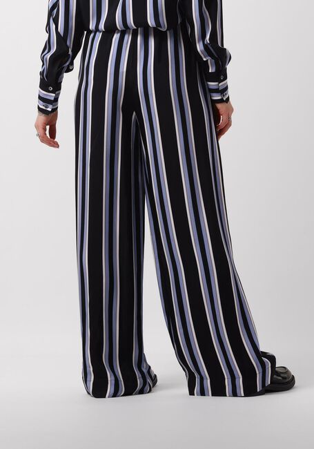 Zwarte VANILIA Wijde broek STRIPED WIDE LEG - large