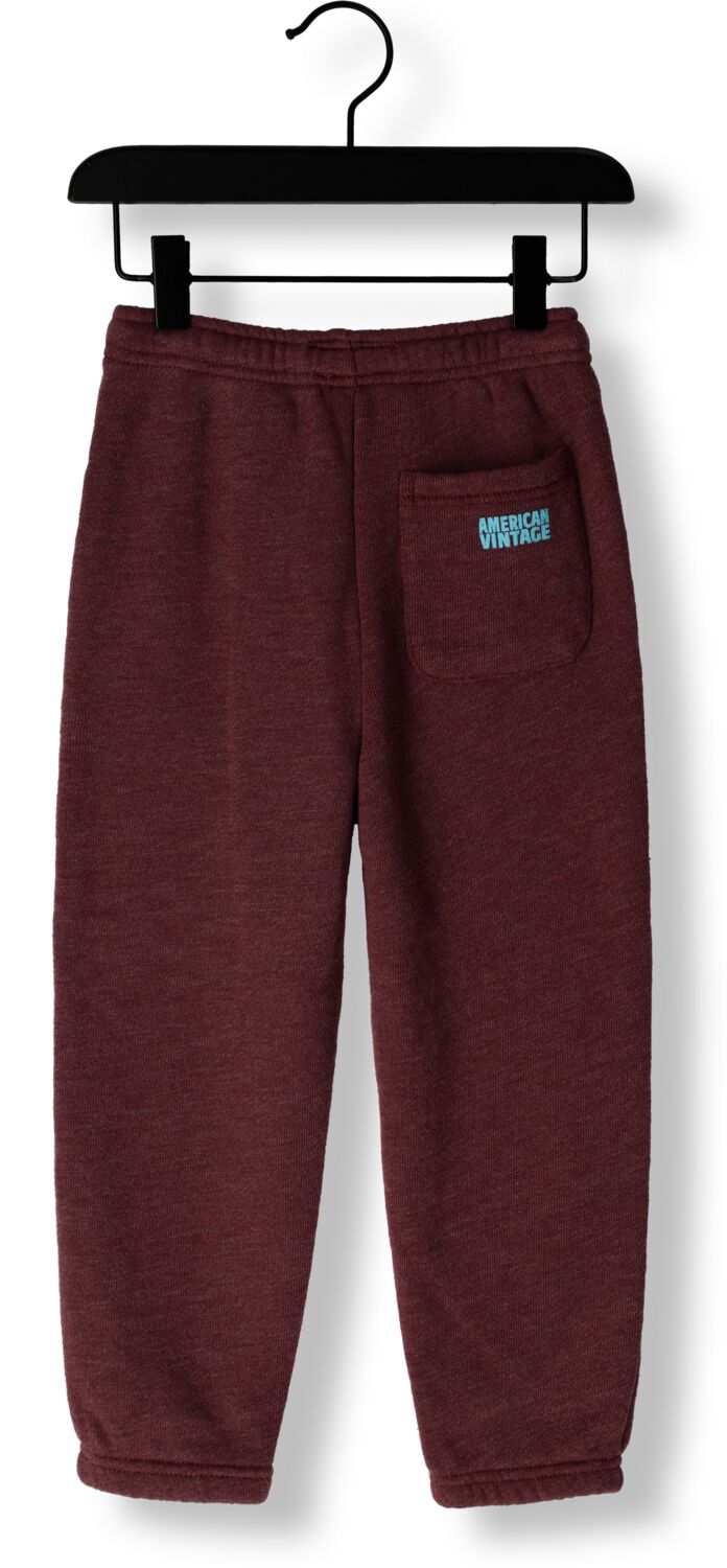 AMERICAN VINTAGE Jongens Broeken Doven Jogger Bordeaux