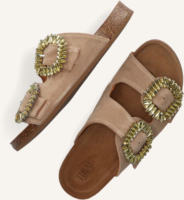 Beige TORAL Slippers 10865 Beige TORAL Slippers 10865 - large