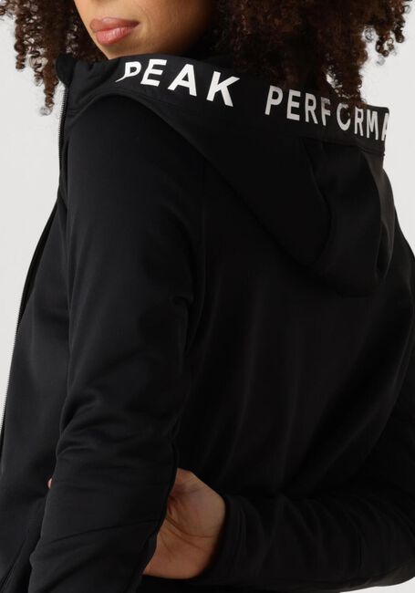 Zwarte PEAK PERFORMANCE Vest W RIDER ZIP HOOD - large
