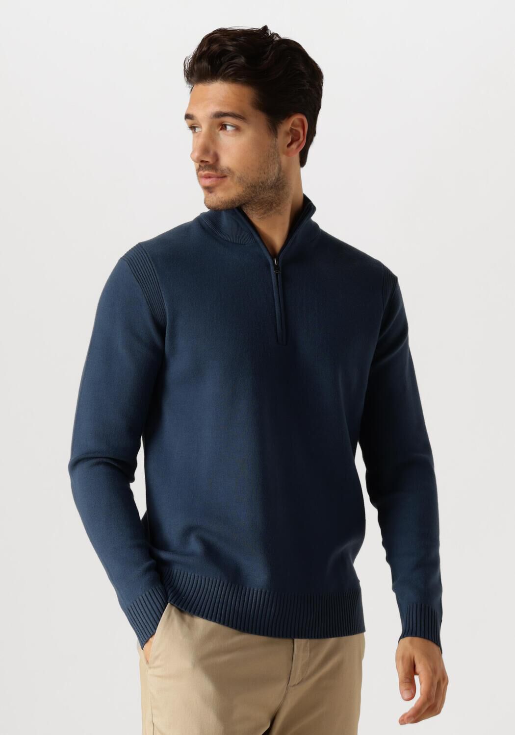 Dstrezzed Skipper Pullover in herfst winter stijl Blue Heren