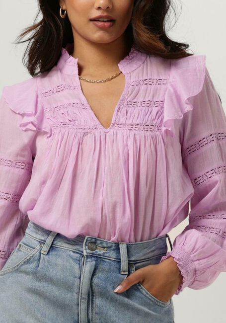 Roze NEO NOIR Blouse AROMA S VOILE BLOUSE - large
