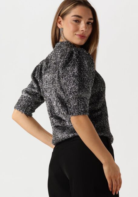 Zilveren MINUS T-shirt MSBRITNEY KNIT T-SHIRT - large