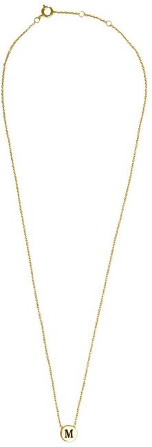 Gouden ATLITW STUDIO Ketting CHARACTER NECKLACE LETTER GOLD - large
