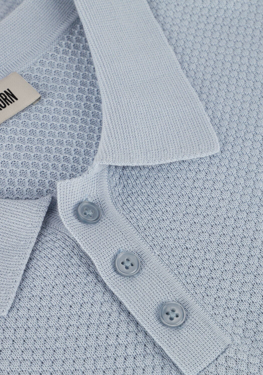 Lichtblauwe DRYKORN Polo TRITON 420187 - large