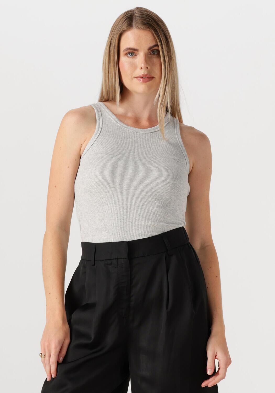 WITHBLACK Dames Tops & T-shirts Wbldordi Tank Grijs