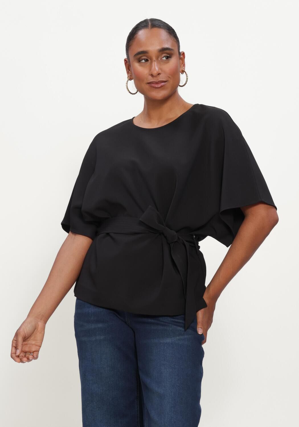 Zwarte MOS MOSH Blouses MMRIKALA MILEY BLOUSE - large