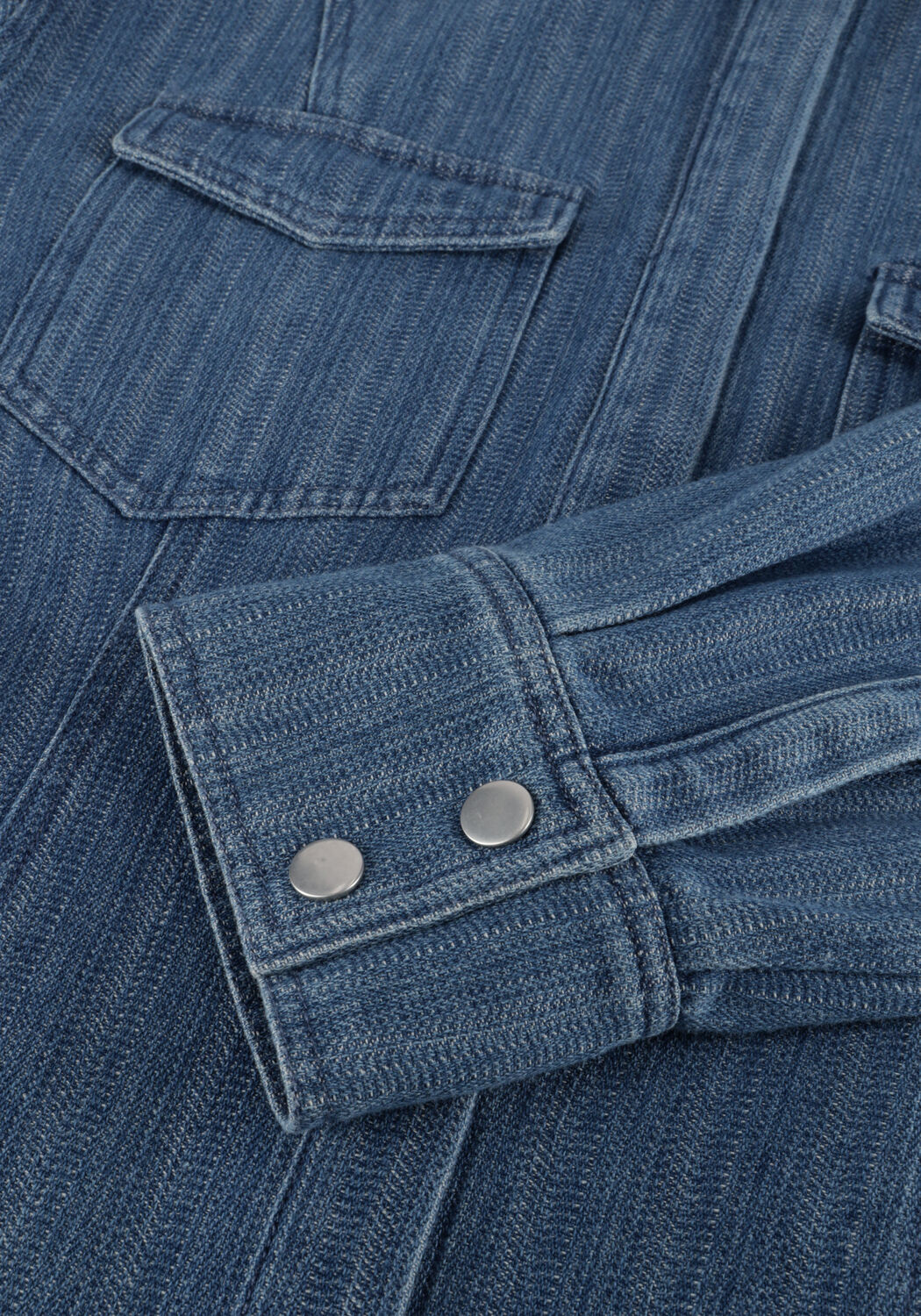 Blauwe OMODA ATELIER Blouses X MODEROSA - HALO - large