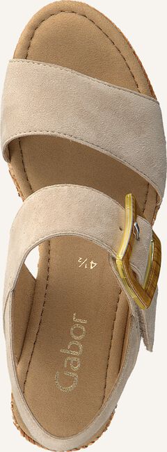 Beige GABOR Platte sandalen 795.1 Beige GABOR Platte sandalen 795.1 - large