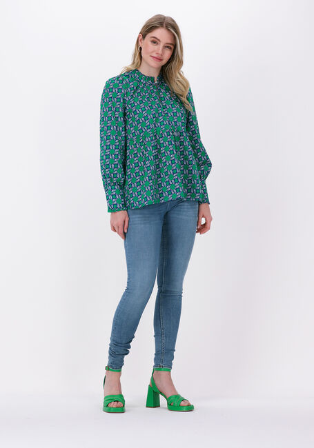Groene DEA KUDIBAL Blouses BEATRICE NS (CO) - TUNIC WITH VOLUME SLEEVES - large