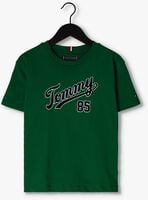 Donkergroene TOMMY HILFIGER T-shirt TH COLLEGE 85 TEE S/S - medium
