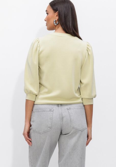 Lime SELECTED WOMEN Sweater SLFTENNY 3/4 SWEAT TOP - large