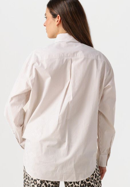 Ecru CALVIN KLEIN Blouses WOVEN LABEL RELAXED SHIRT - large