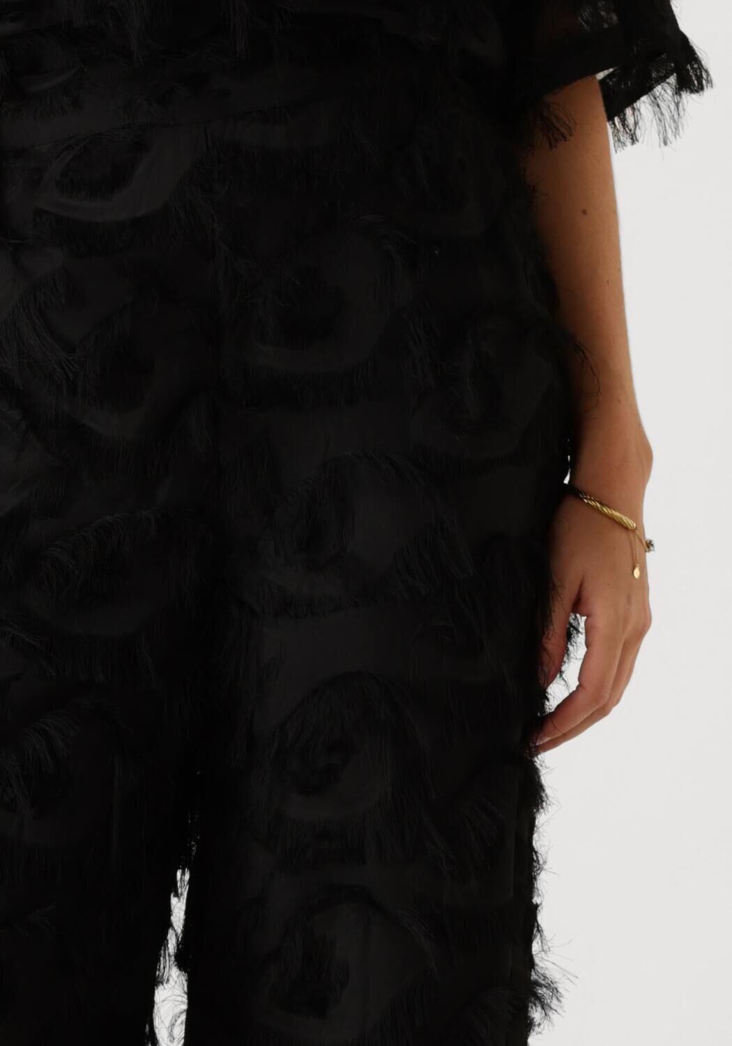 MINUS Dames Broeken Msmaica Highwaisted Pant Zwart