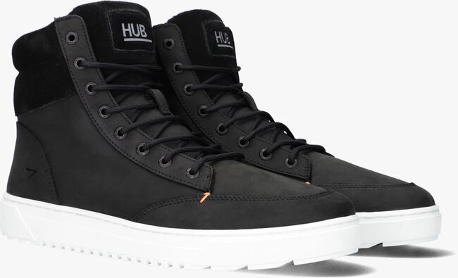 Zwarte HUB Hoge sneaker DUBLIN 2.0 - large