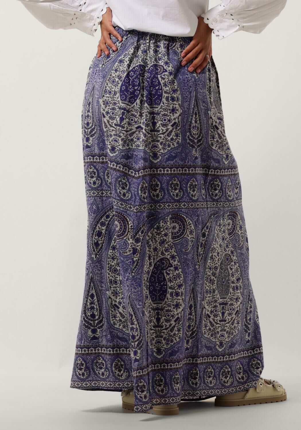 ANTIK BATIK Dames Rokken Tajar Skirt Blauw