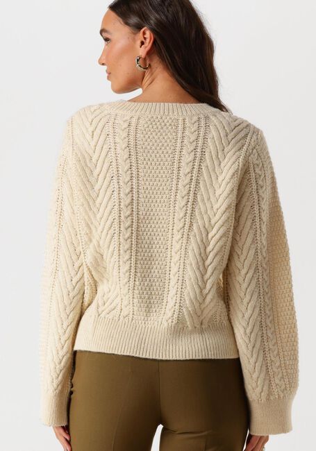 Beige MODSTRÖM Trui GRANNONMD O-NECK - large