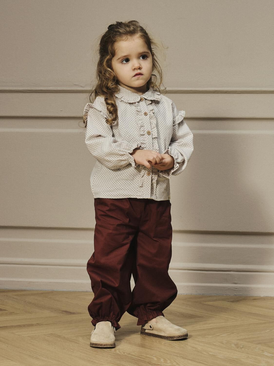 Creme LIL' ATELIER Blouses NMFOLENA LS LOOSE SHIRT LIL - large