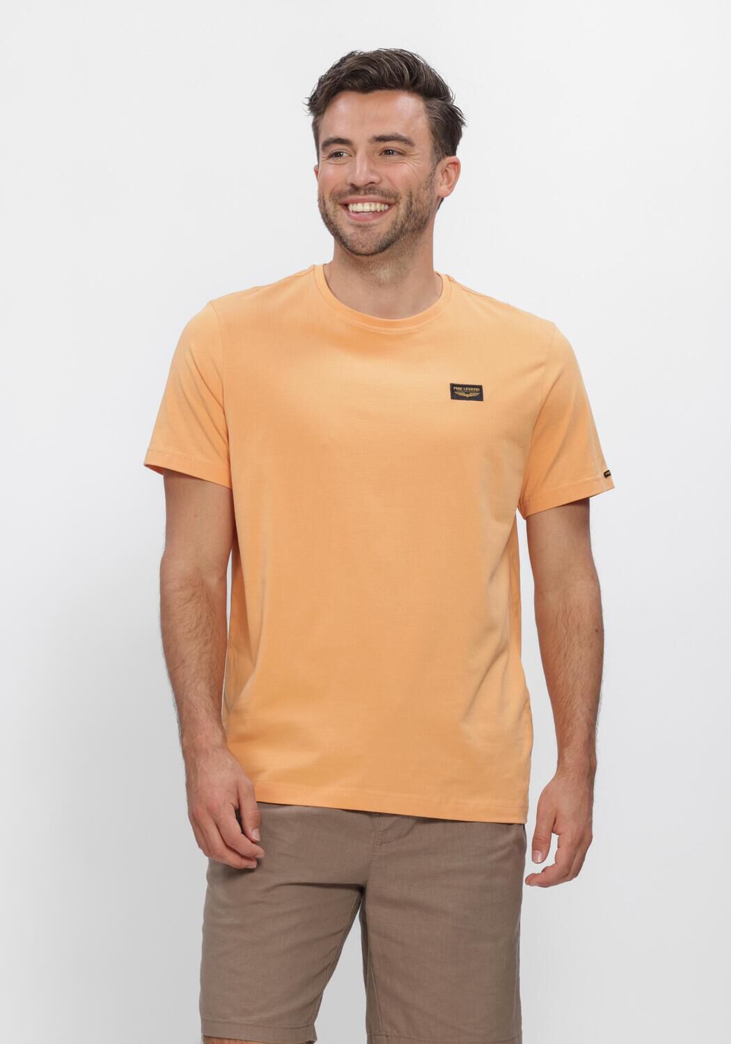 Perzik PME LEGEND Polo SHORT SLEEVE R-NECK AMERICAN CLASSIC - large