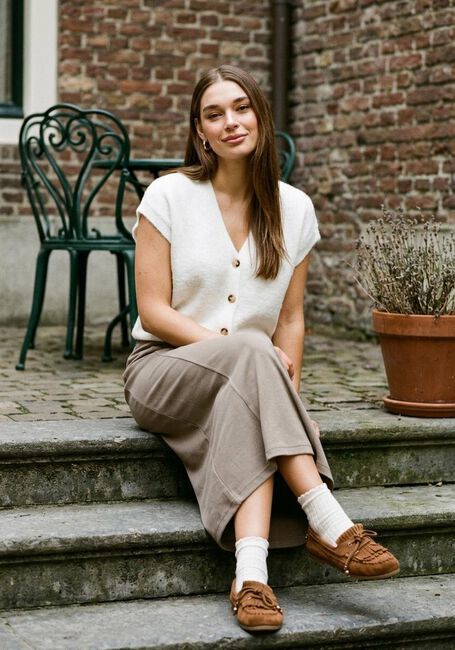 Taupe AIMEE THE LABEL Maxirok NOELLA - large