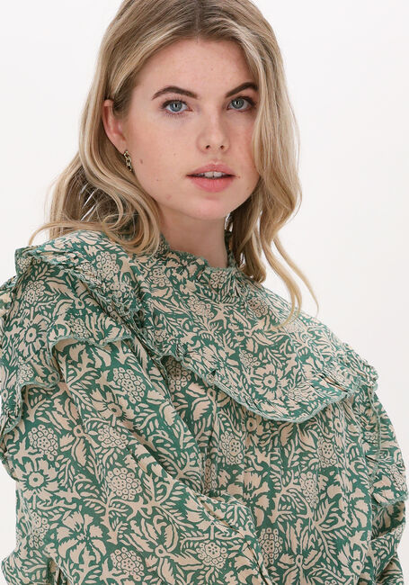 Groene BY-BAR Blouses FELINE BHOPAL BLOUSE - large
