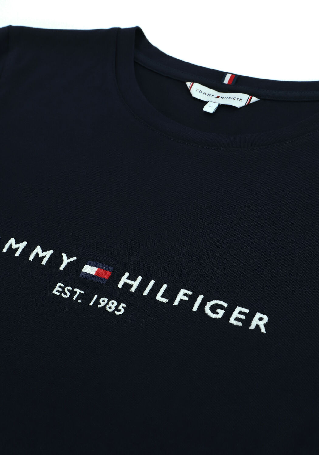 Donkerblauwe TOMMY HILFIGER T-shirt HERITAGE HILFIGER C-NK REG TEE - large
