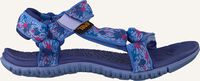 Paarse TEVA Platte sandalen HURRICANE 3 KIDS - medium