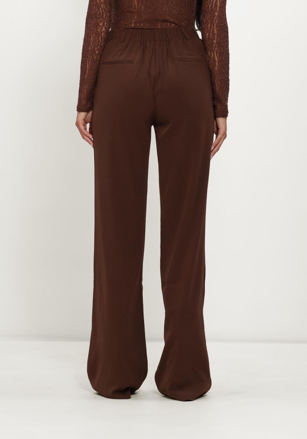 Bruine YDENCE Pantalon PANTS SOLANGE TALL - large