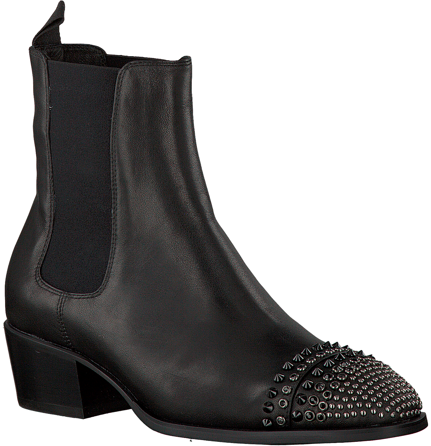 Zwarte LOLA CRUZ Enkellaarsjes BOTIN CON ELASTICO | Omoda Zwarte LOLA CRUZ Enkellaarsjes BOTIN T.105 | Omoda