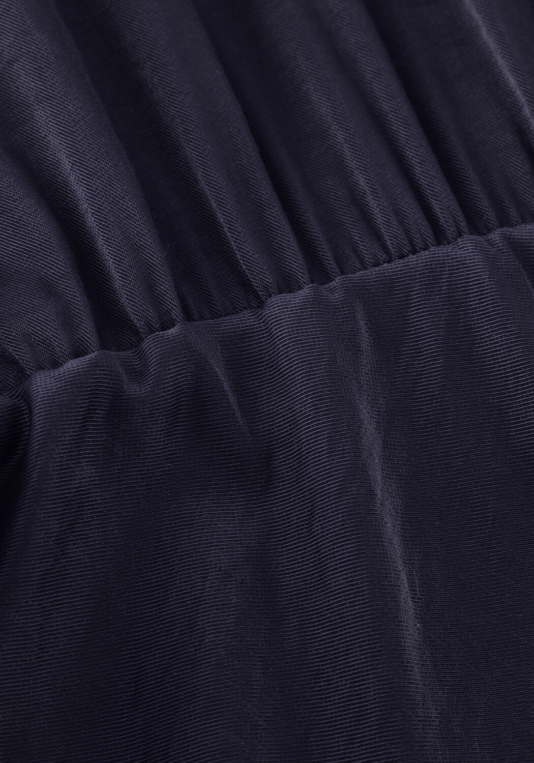Blauwe BEAUMONT Maxi jurk AYMEE DRESS - large