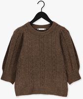 Taupe CO'COUTURE Trui PIXIE POINTELLE KNIT