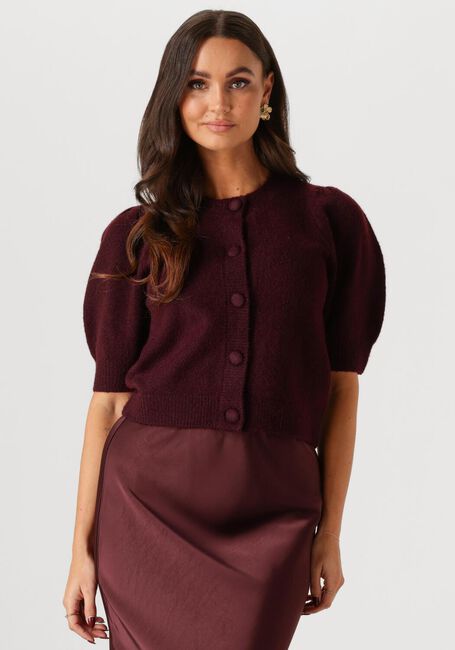 Bordeaux NEO NOIR Vest TRUDY KNIT CARDIGAN - large