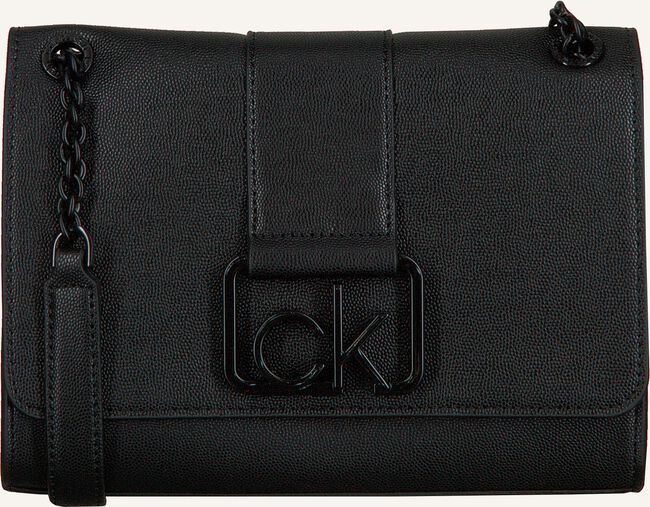Zwarte CALVIN KLEIN Schoudertas CK CAST CONV MD Zwarte CALVIN KLEIN Schoudertas CK CAST CONV MD - large