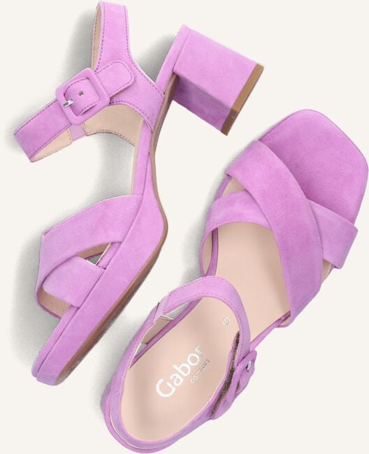 Paarse GABOR Sandalen met hak 953 Paarse GABOR Sandalen met hak 953 - large