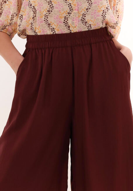 Bordeaux SECOND FEMALE Wijde broek MINGA NEW TROUSERS - large