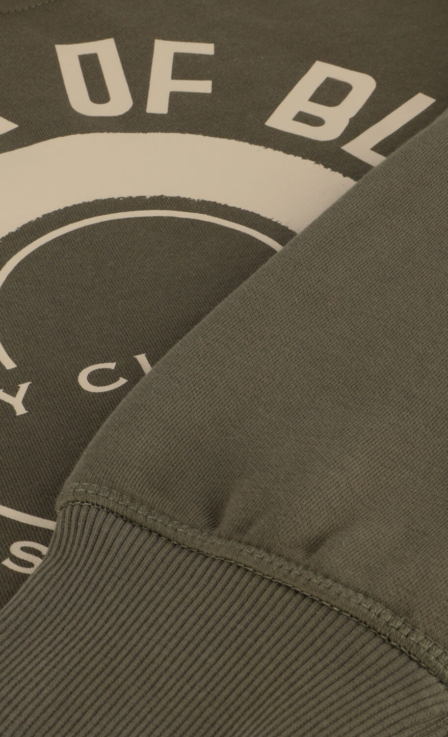 Olijf BUTCHER OF BLUE Trui ARMY CIRCLE CREW - large