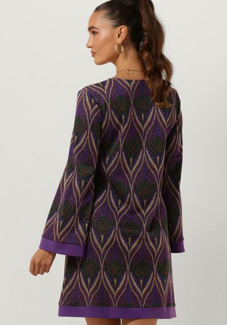 Paarse ANA ALCAZAR Mini jurk 040379-3465 - large