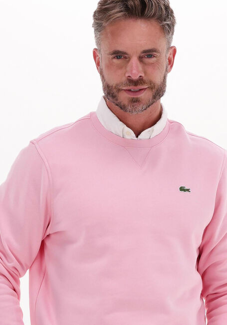 Roze LACOSTE Sweater 1HS1 MEN'S SWEATSHIRT 1121 - large