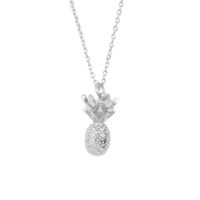 Zilveren ATLITW STUDIO Kettingen SOUVENIR NECKLACE PINEAPPLE - medium