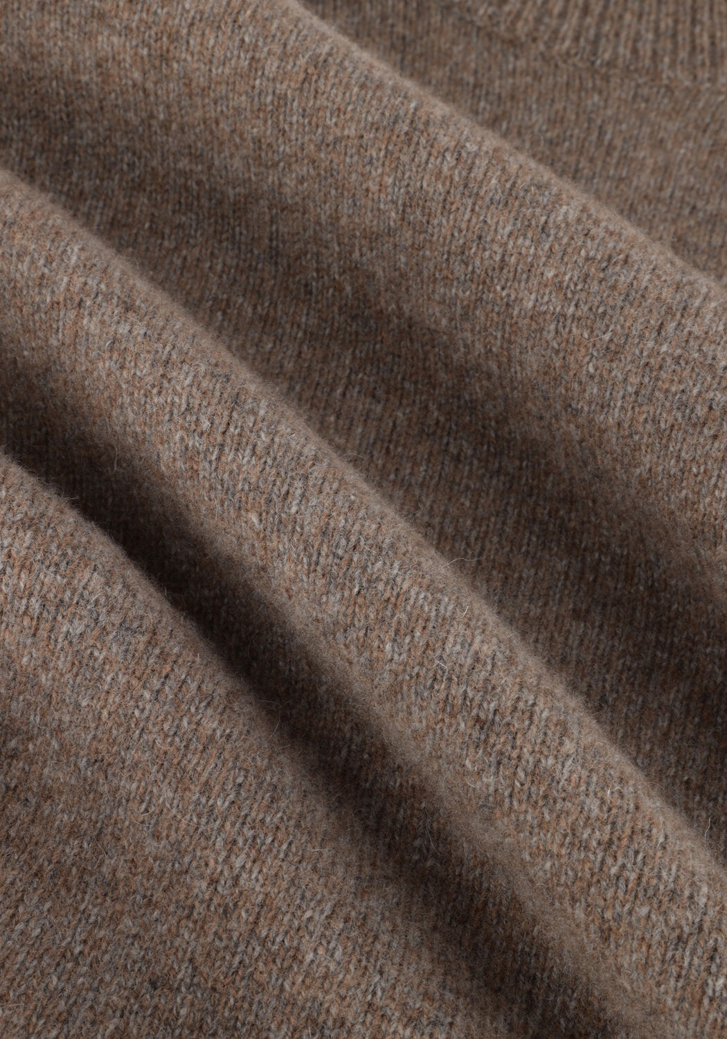 Taupe PROFUOMO Coltrui PULLOVER ROLL NECK - large