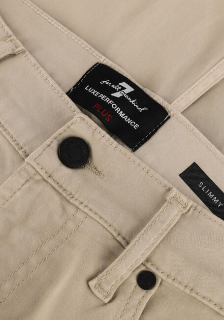 Beige 7 FOR ALL MANKIND Slim fit jeans 5-POCKET SLIMMY STRETCH SATEEN Beige 7 FOR ALL MANKIND Slim fit jeans 5-POCKET SLIMMY STRETCH SATEEN - large