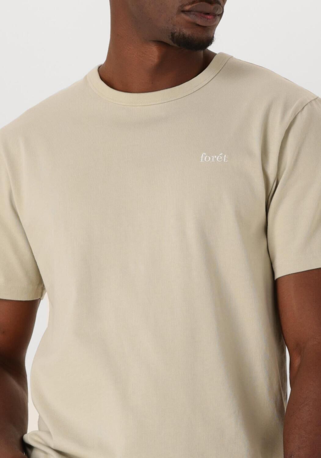 FORÉT Forét Heren Polo's & T-shirts Oak T-shirt Zand