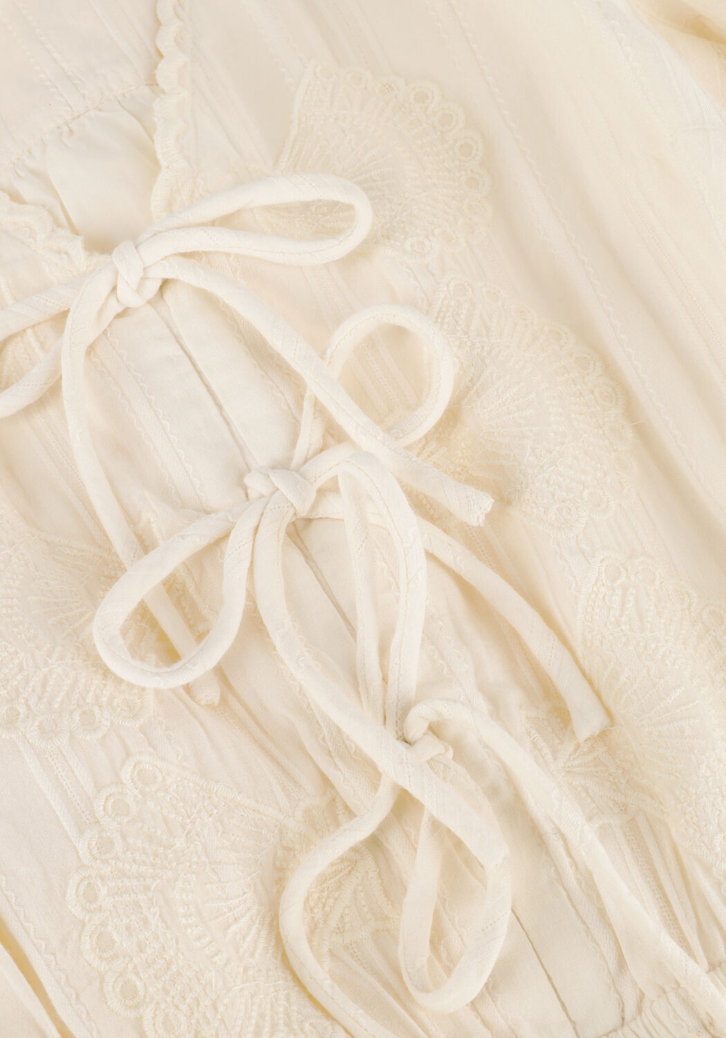 Ecru FABIENNE CHAPOT Mini jurk RORY DRESS - large