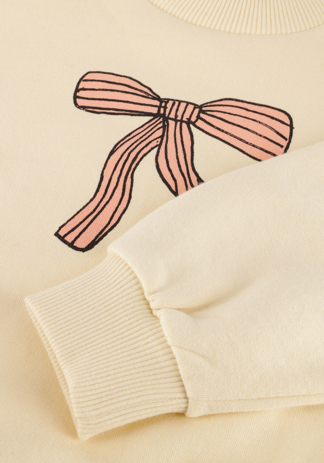 Gebroken wit Sproet & Sprout Sweater SWEATSHIRT BOW - large