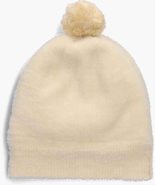 Beige LOOXS Little Muts LITTLE KNITTED POMPON HAT - large
