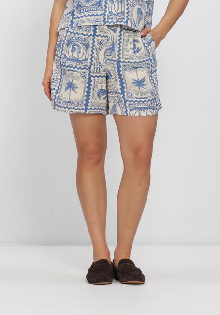 Beige OBJECT Shorts OBJVIMA HW SHORTS - large